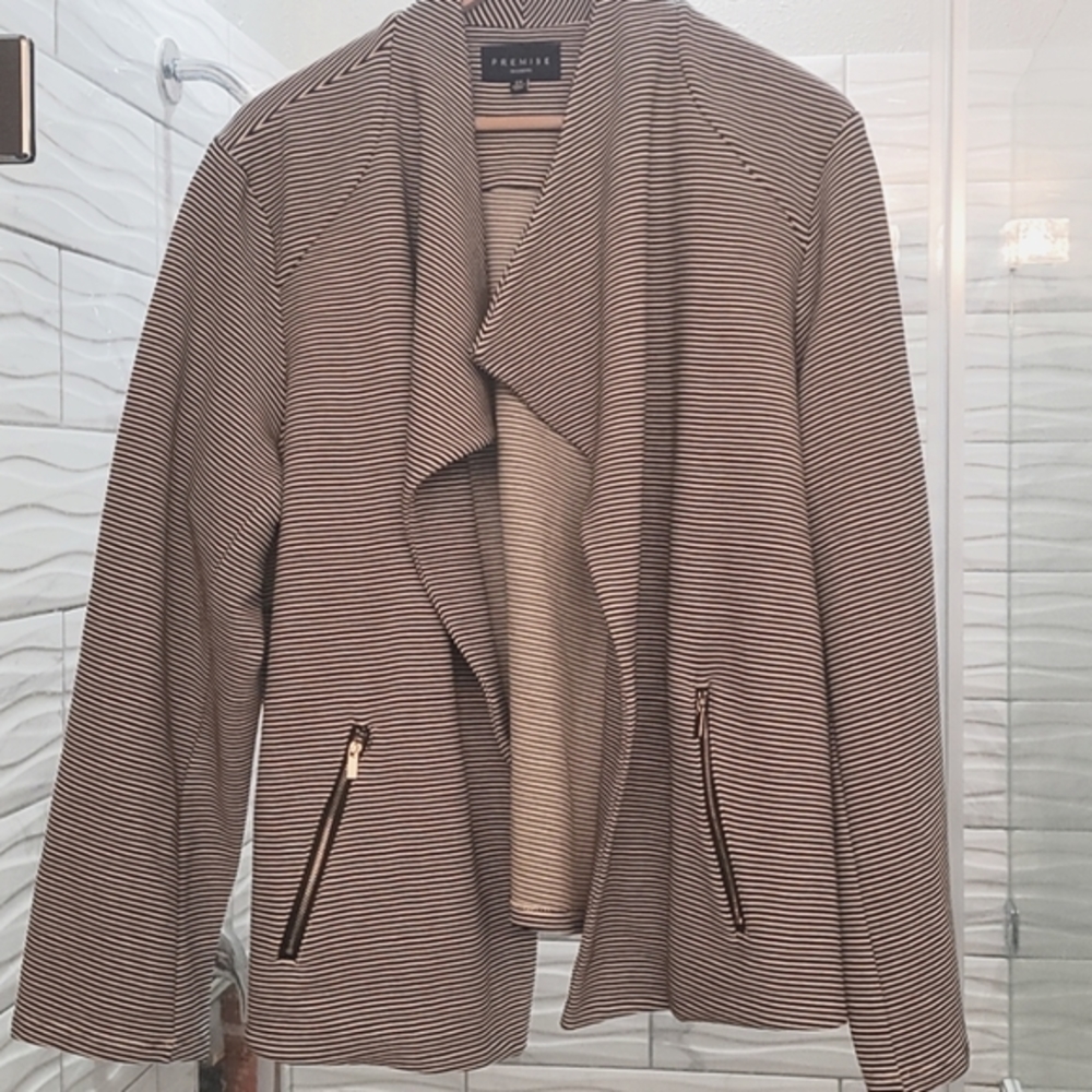 Striped Blazer